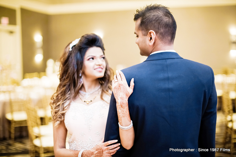 Indian Couple posing for a photoshoot