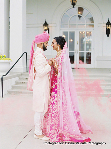 Indian Bride and groom looking amazing