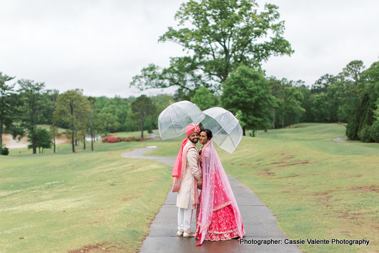 Bharvi weds Mithil Indian Wedding at Hilton Atlanta Marietta Hotel & Conference Center Photographed by Cassie Valente Photography and Kevin Hursh Films
