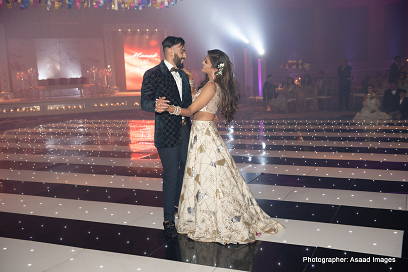 Indian Wedding Couple Dance