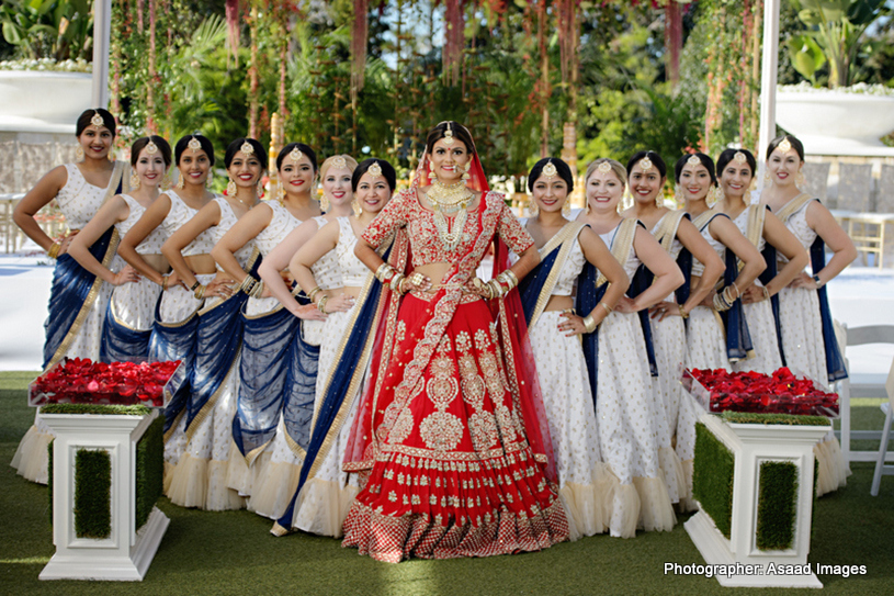 Indian Bride with Bridesmaid Capture