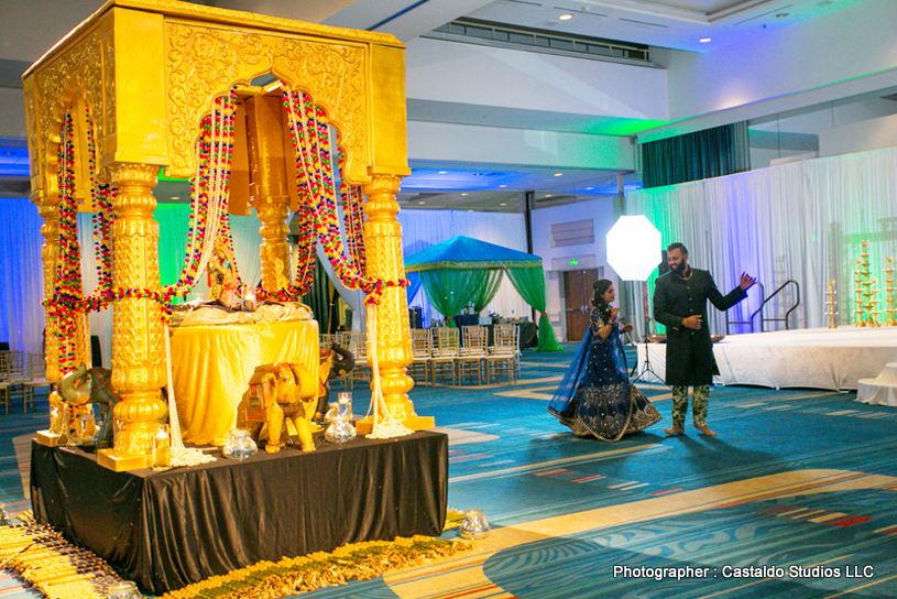 Indian Wedding Ceremony Mandap Decor