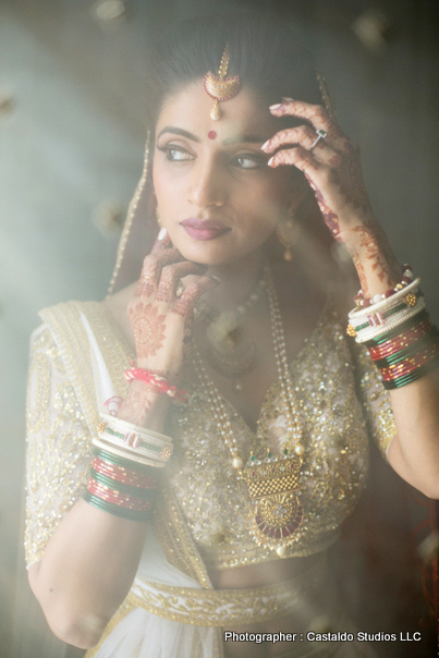 Beautiful Indian bride photo session
