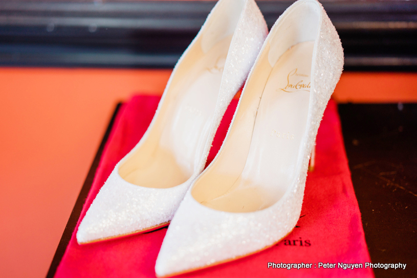 Gorgeous Heels of indian Bride
