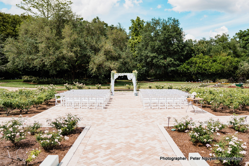 Wedding Mandap Flower Decoration by Town Center Florist 