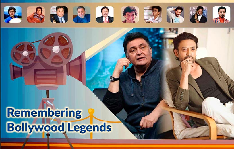 Remembering Bollywood Legends Rishi Kapoor and Irrfan Khan