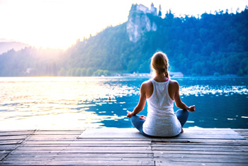 Meditation by the sea