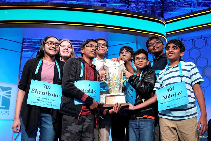 1st - Indian Americans With Scripps Trophy