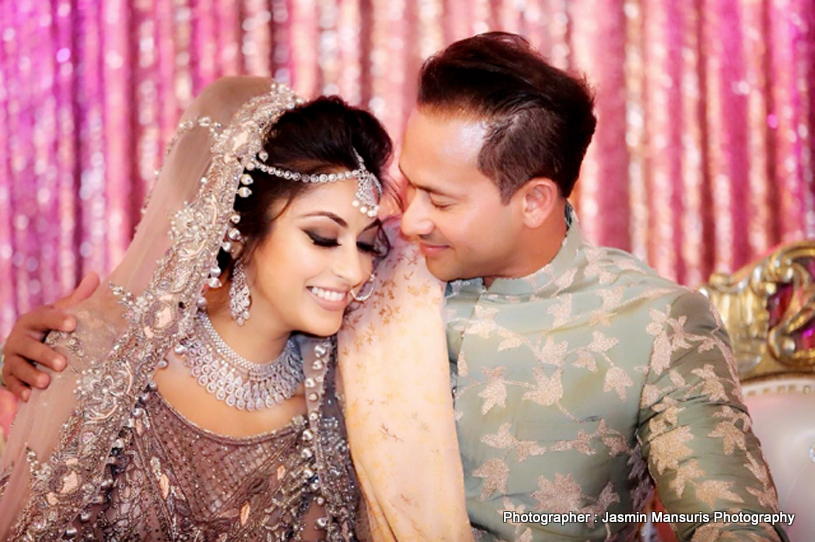 Indian Bride and Indian groom looking spectacular