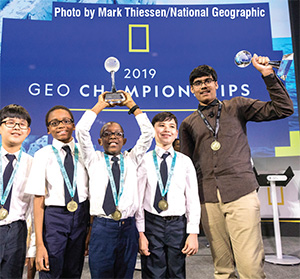 National Geographic GeoBee Champion