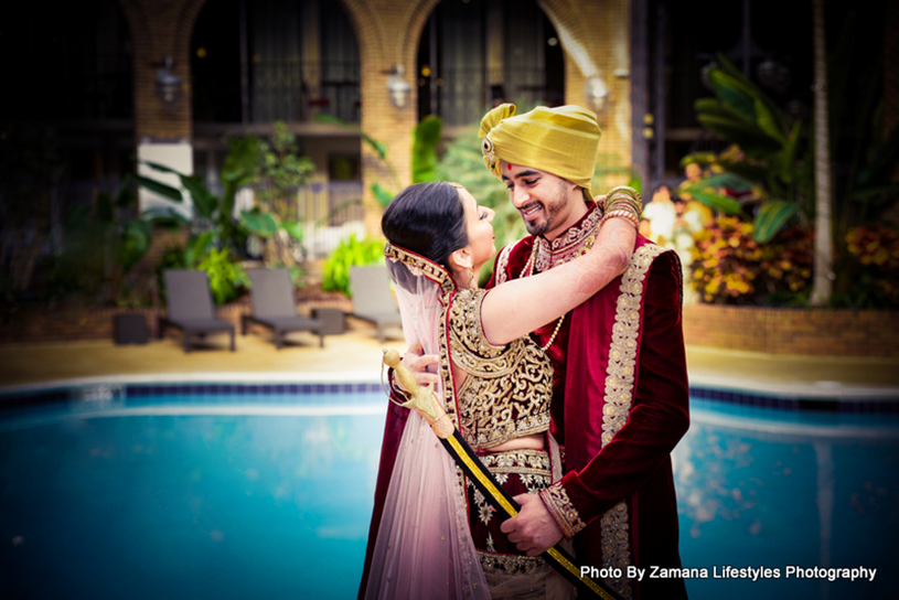 Heartwarming Moment between groom and the bride