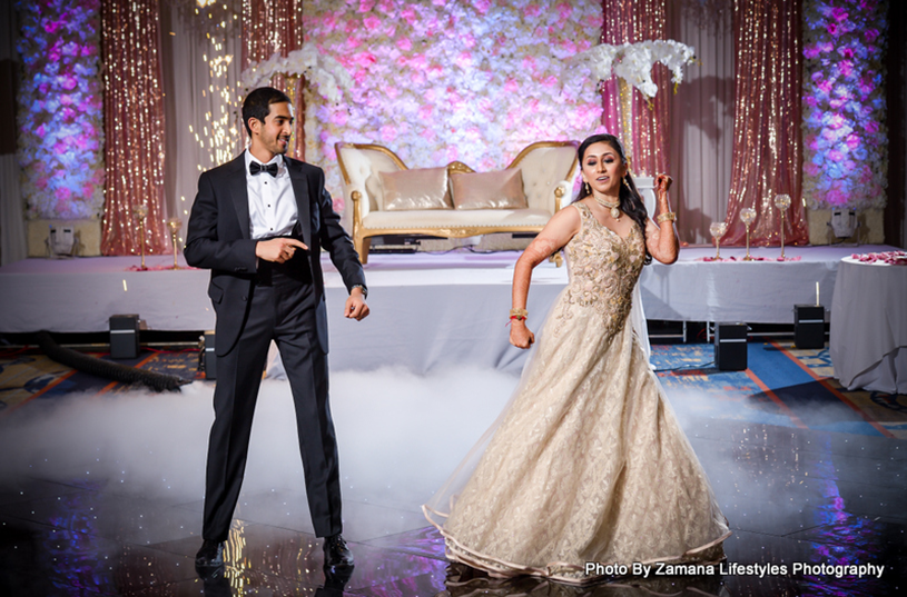 Enchanting Wedding Performance by the couple