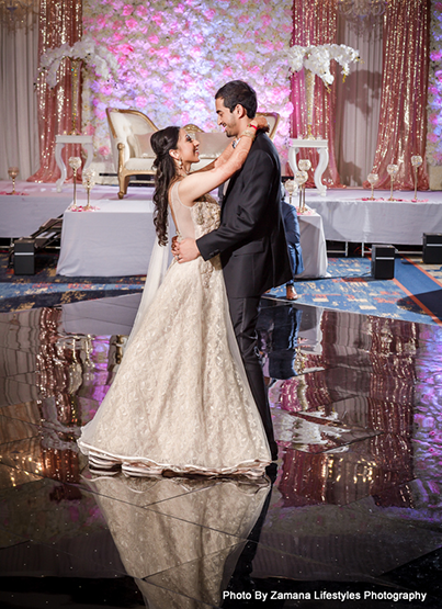 Gorgeous Couple at the wedding reception