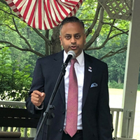 Rik Mehta, the first Indian-American to win GOP primary for Senate from New Jersey