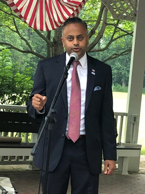 Rik Mehta, the first Indian-American to win GOP primary for Senate from New Jersey