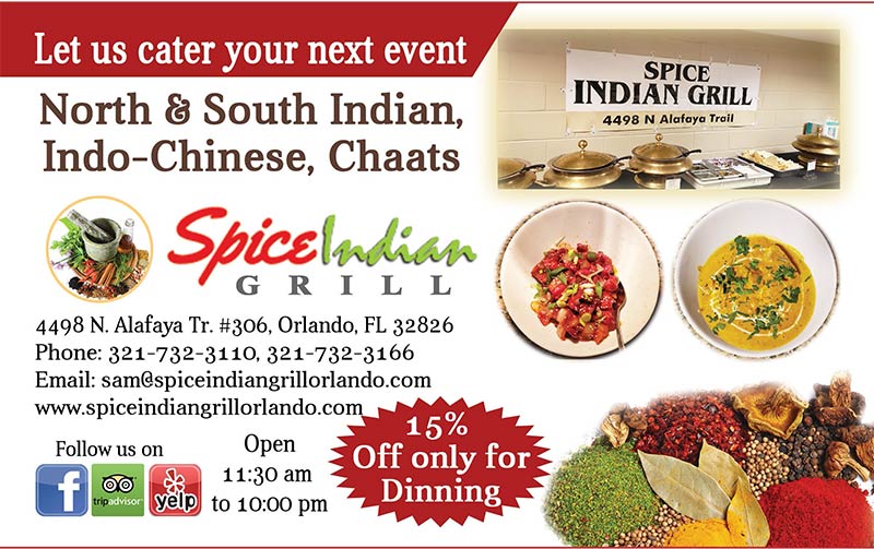 Spice Indian Grill at Orlando