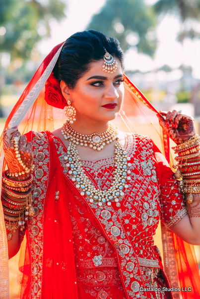 Gorgeous Portrait Capture of Indian Bride