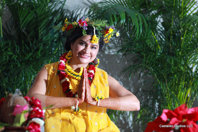 Haldi Ceremony at Indian Wedding