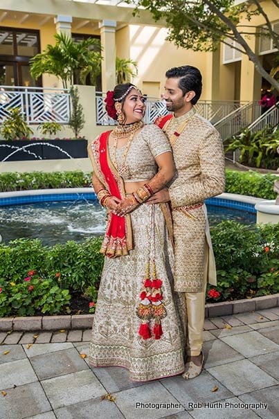 Indian Couple Posing