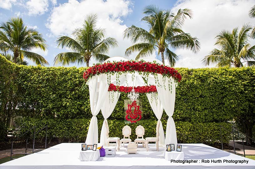 Indian Wedding mandap