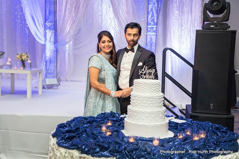 Indian reception Cake