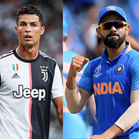 Ronaldo always had a better career than Messi - Kohli