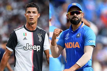 Ronaldo always had a better career than Messi - Kohli