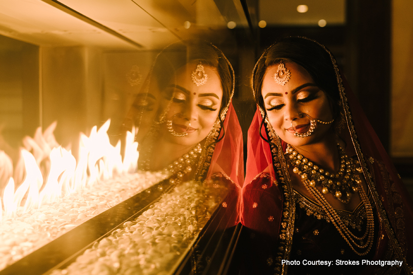 Bride Posing for a photo shoot