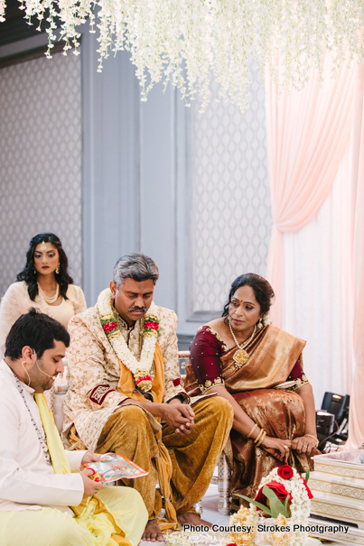 Priest Prasad Bhat Doing Indian wedding Rituals