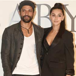 Farhan Akhtar and Shibani Dandekar