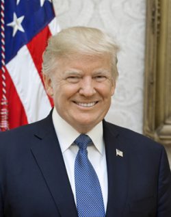 US President Donald Trump