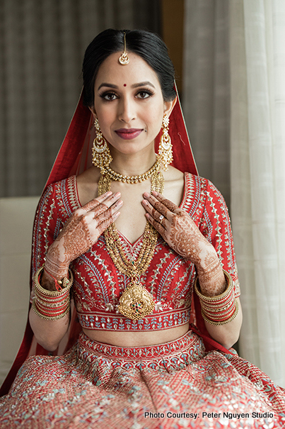 Bride Posing for a photo