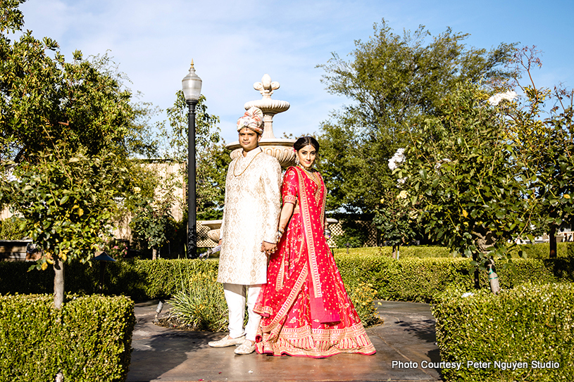 Couple Posing Outdoors