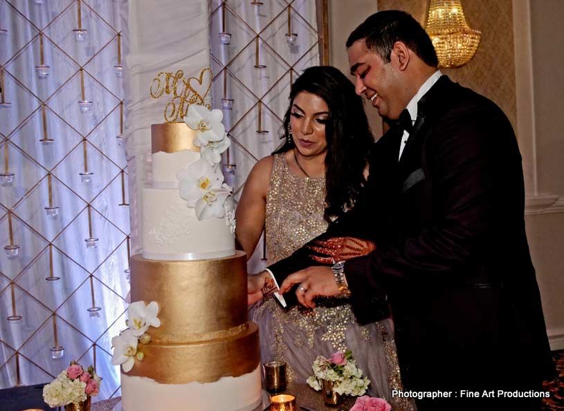 Blissfull Indian Wedding Cake