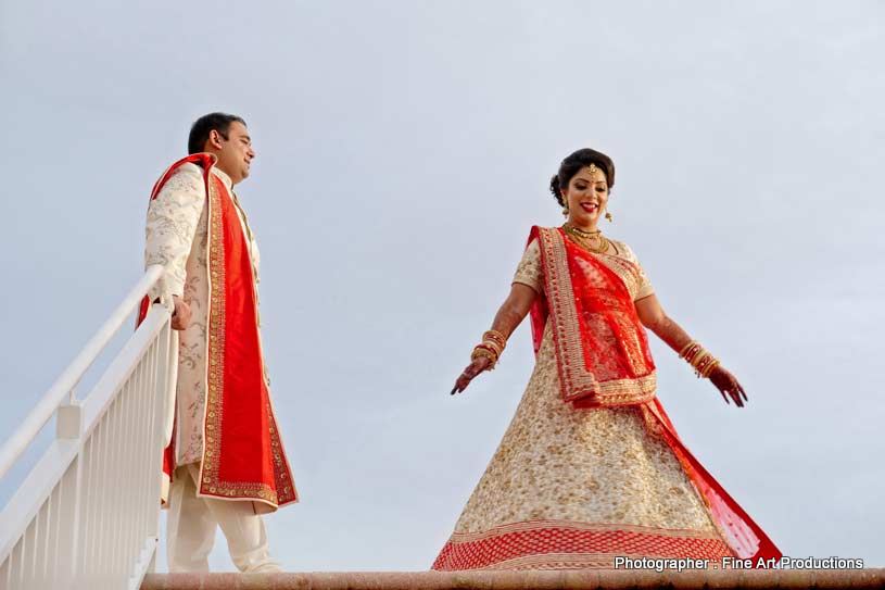 Indian Couple enjoying outdoors