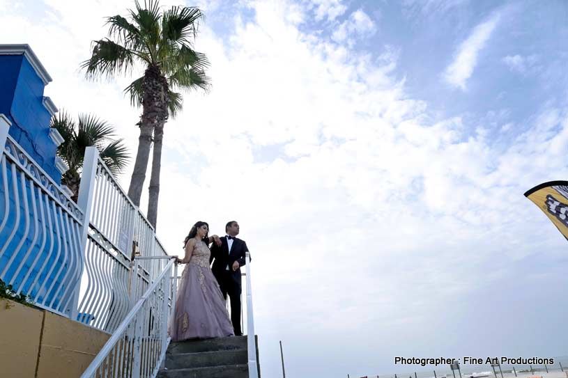 Outdooe photoshoot of indian Couple