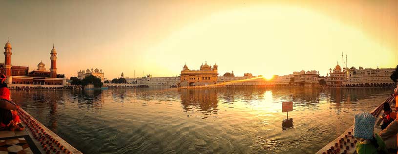 Golden Temple Amritsar Panorama