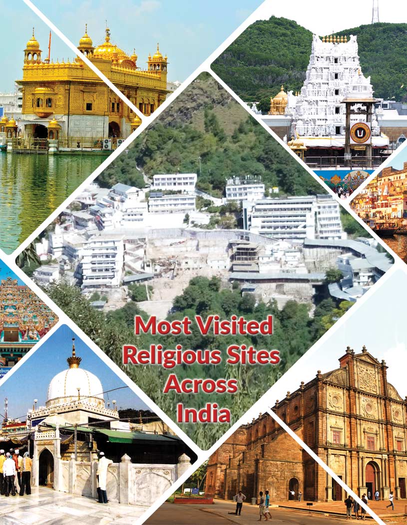 Most Visited Religious Sites Across India