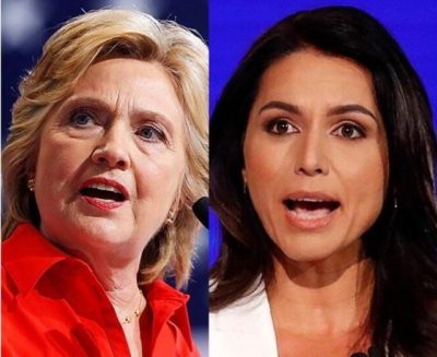 Tulsi gabbard And Hilary Clinton