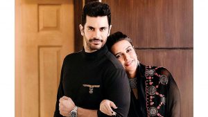 Neha Dhupia and Angad Bedi Having a Ball in Maldives