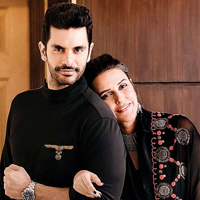 Neha Dhupia and Angad Bedi Having a Ball in Maldives