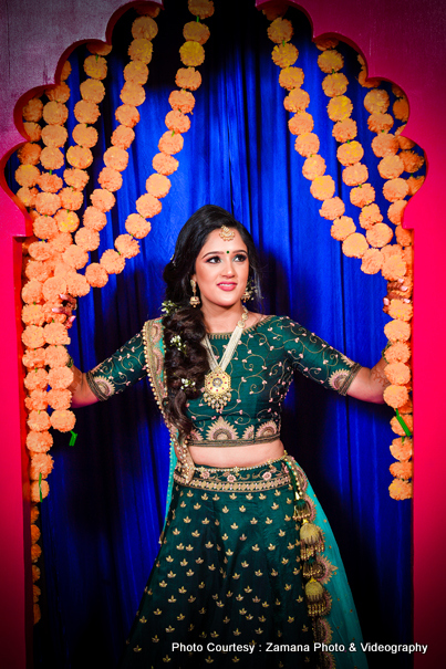 Indian Bride Posing for photo