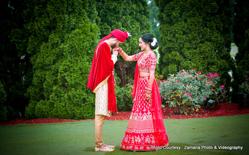 See this lovely indian bride and groom capture