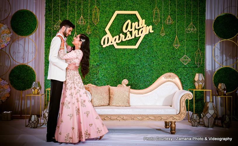 Most romantic indian bride and groom Dance