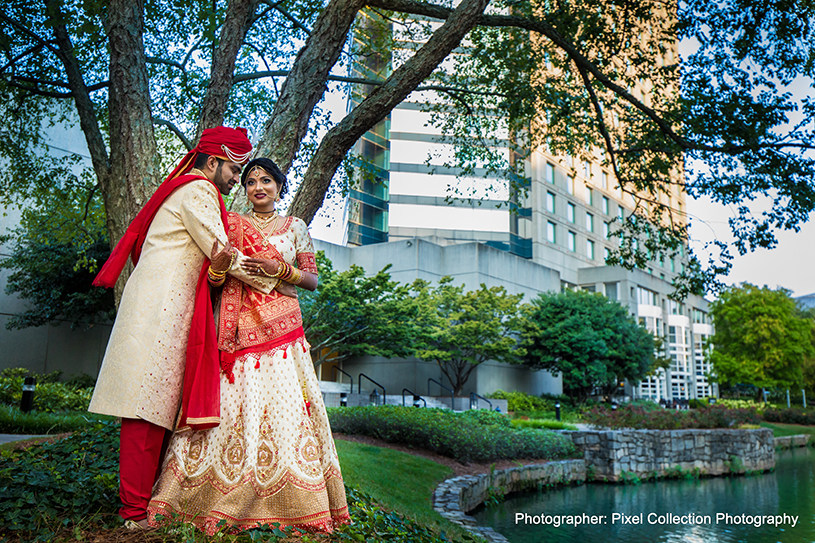 Wonderful Indian Couple Capture Outdoors