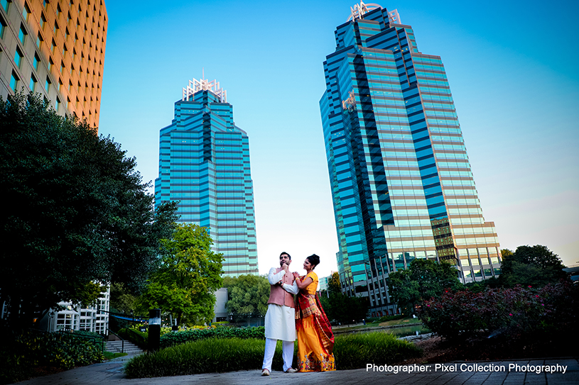 Astonishing indian couple's wedding photography