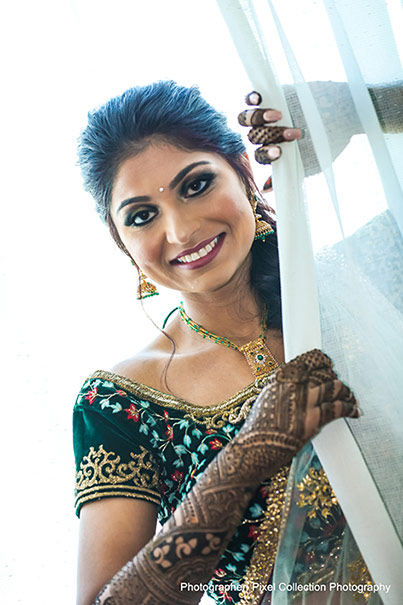Indian Bride Posing for photo
