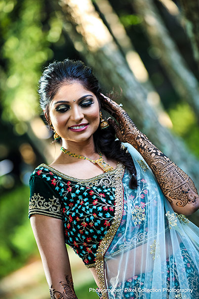 Glamorous indian bride
