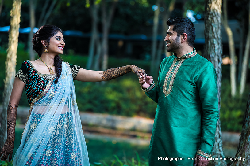 See this lovely outdoor indian couple photography
