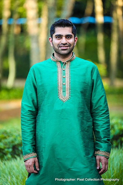 Handsome Look of Indian groom